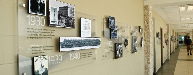Canada Post Time Tunnel Walkway